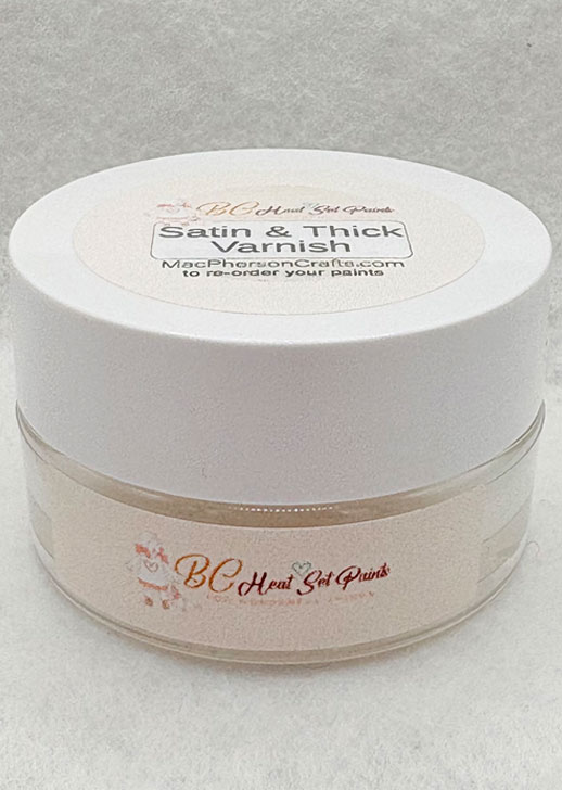 BC Heat Set Mediums - Satin & Thick Medium/Varnish - 20ml
