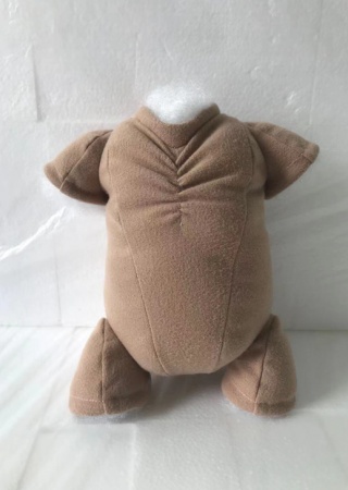 16 Inch Darker Flesh Doe Suede Multi Panel Body ~3/4 Arms Jointed, 3/4 Legs Jointed