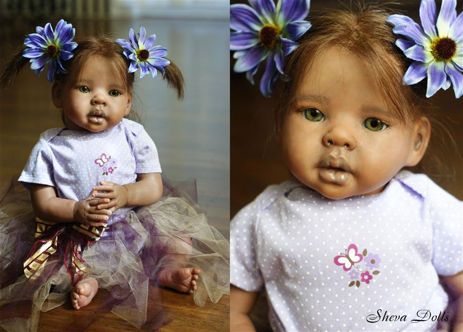 Reborn Sassy   "Head Only" for 17in doll 