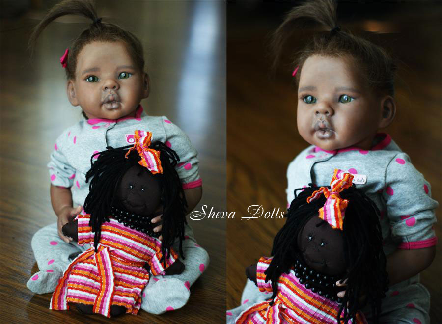 african american reborn doll kits
