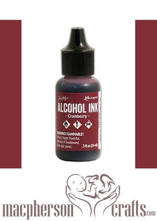 Tim Holtz® Alcohol Ink 0.5oz - Cranberry