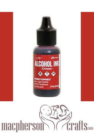 Tim Holtz® Alcohol Ink 0.5oz - Crimson