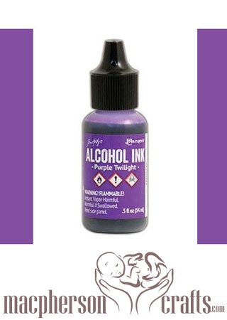 Tim Holtz® Alcohol Ink 0.5oz - Purple Twilight