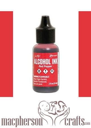 Tim Holtz® Alcohol Ink 0.5oz - Red Pepper
