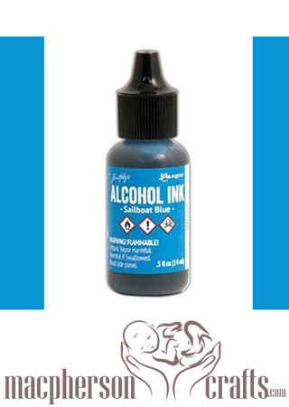 Tim Holtz® Alcohol Ink 0.5oz - Sailboat Blue