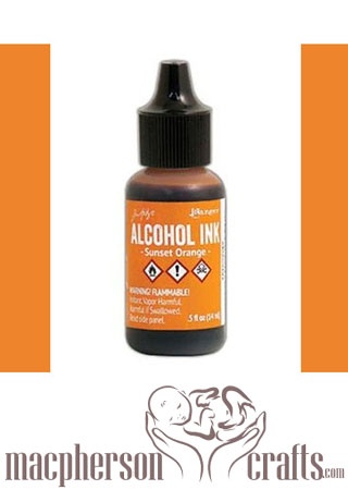 Tim Holtz® Alcohol Ink 0.5oz - Sunset Orange