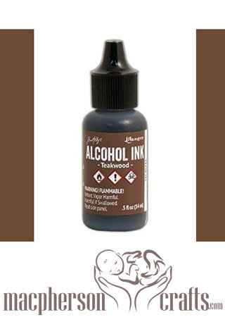 Tim Holtz® Alcohol Ink 0.5oz - Teakwood