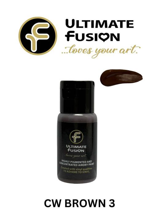 Ultimate Fusion ~ Hair Paint ~ CW Brown 3 ~ 12ml