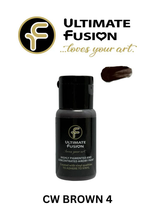 Ultimate Fusion ~ Hair Paint ~ CW Brown 4 ~ 12ml